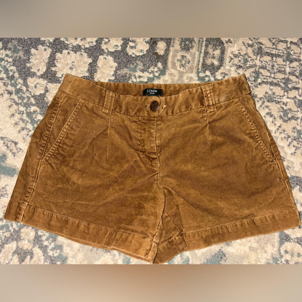 J. Crew Women's Tan Corduroy Shorts
